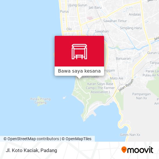 Peta Jl. Koto Kaciak