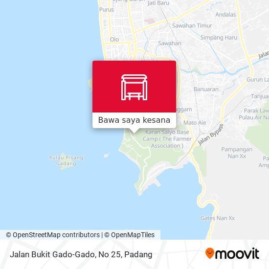 Peta Jalan Bukit Gado-Gado, No 25