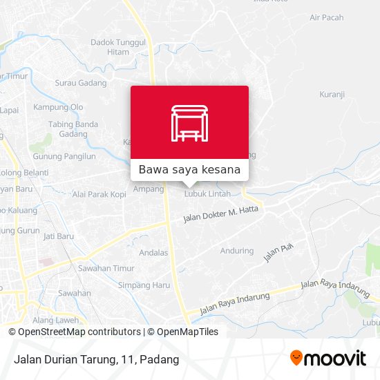Peta Jalan Durian Tarung, 11