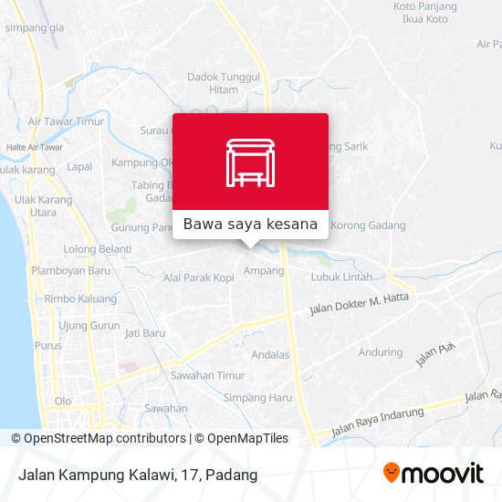 Peta Jalan Kampung Kalawi, 17