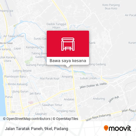 Peta Jalan Taratak Paneh, 9kel