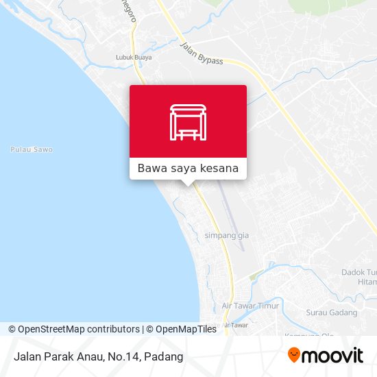 Peta Jalan Parak Anau, No.14