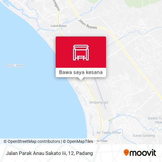 Peta Jalan Parak Anau Sakato Iii, 12