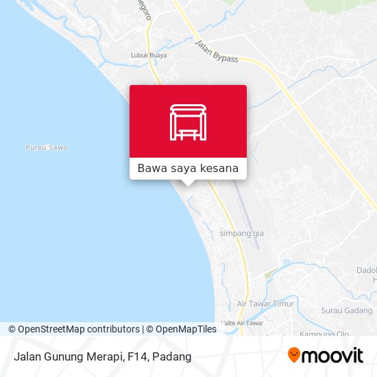 Peta Jalan Gunung Merapi, F14