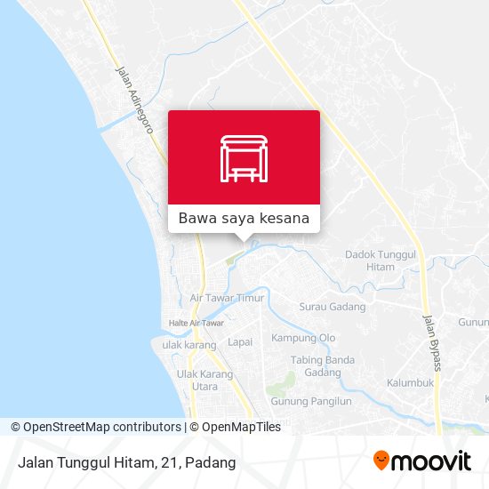 Peta Jalan Tunggul Hitam, 21