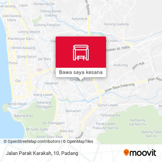 Peta Jalan Parak Karakah, 10