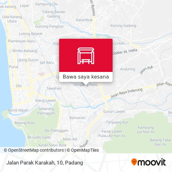 Peta Jalan Parak Karakah, 10