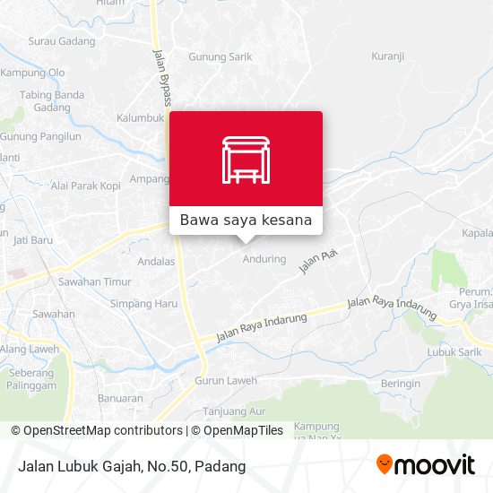 Peta Jalan Lubuk Gajah, No.50