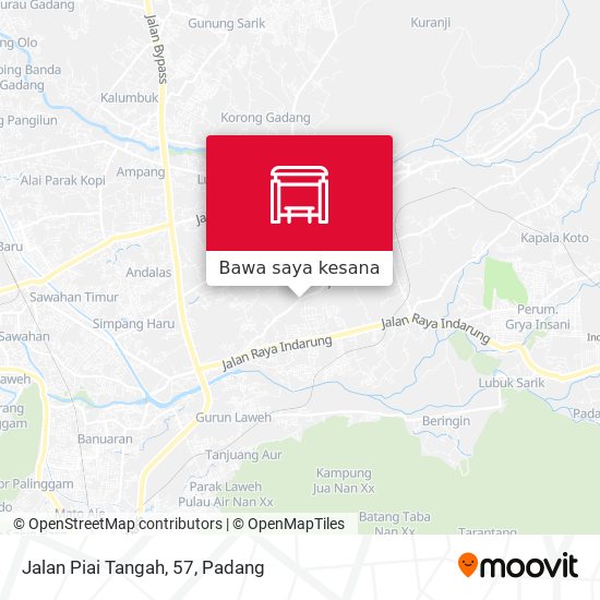 Peta Jalan Piai Tangah, 57