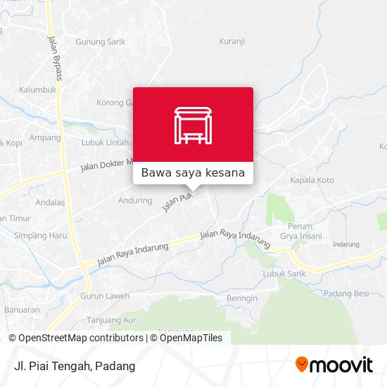 Peta Jl. Piai Tengah