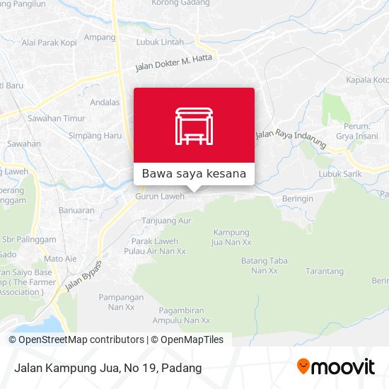 Peta Jalan Kampung Jua, No 19