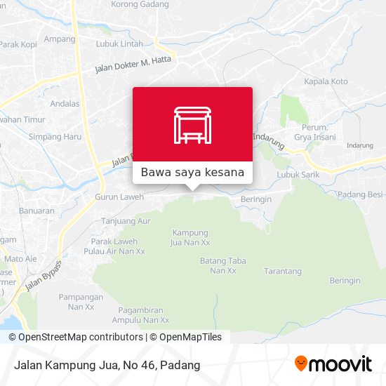 Peta Jalan Kampung Jua, No 46