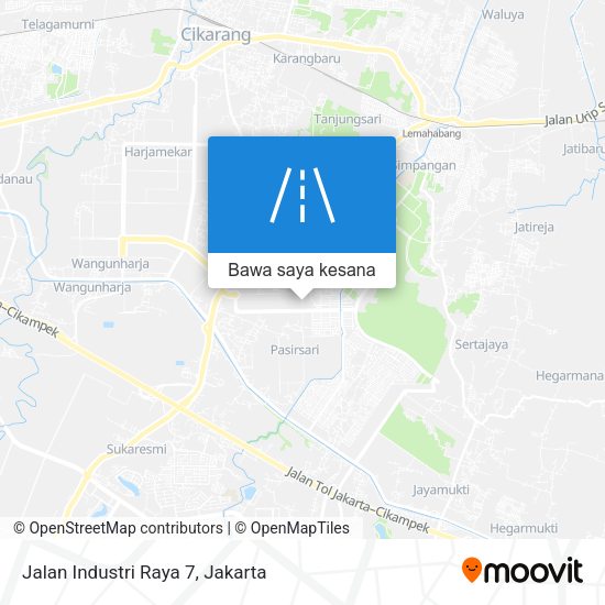 Peta Jalan Industri Raya 7