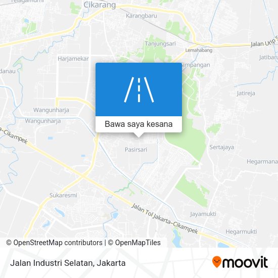 Peta Jalan Industri Selatan