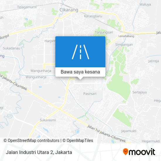 Peta Jalan Industri Utara 2