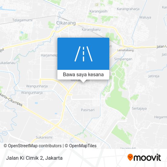 Peta Jalan Ki Cimik 2