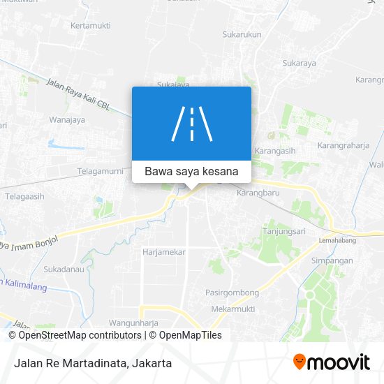 Peta Jalan Re Martadinata