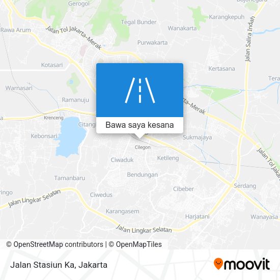 Peta Jalan Stasiun Ka