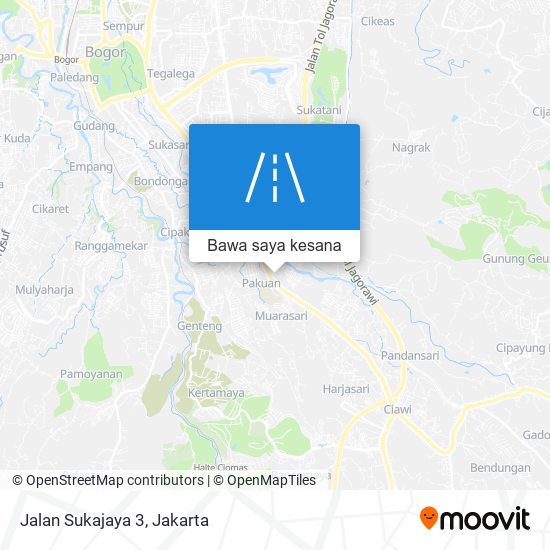 Peta Jalan Sukajaya 3