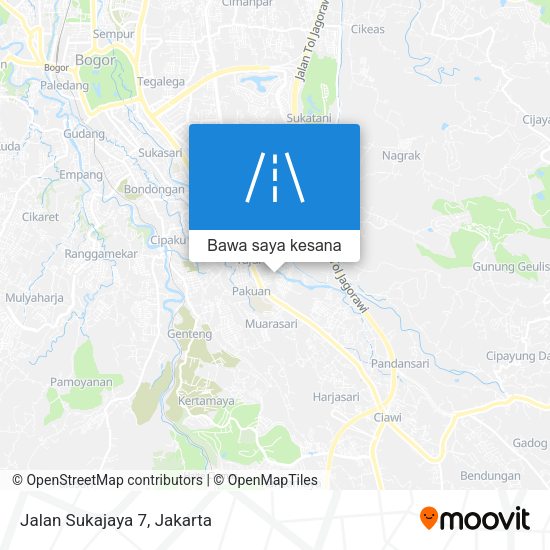 Peta Jalan Sukajaya 7