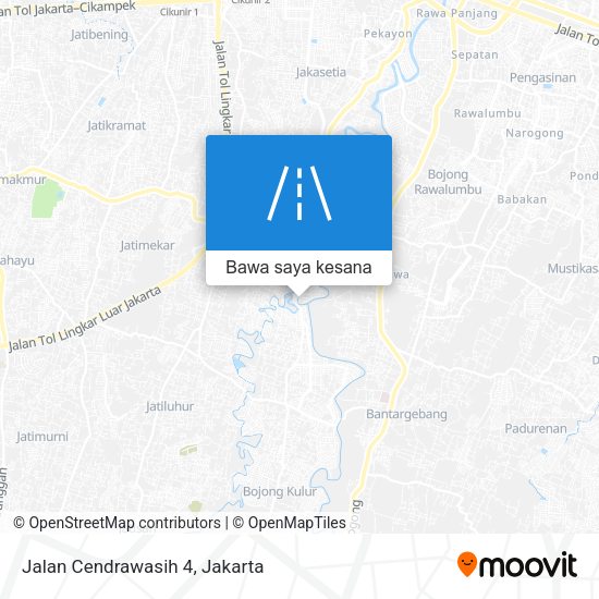 Peta Jalan Cendrawasih 4