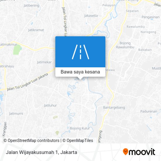 Peta Jalan Wijayakusumah 1