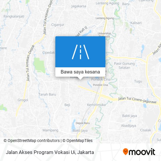 Peta Jalan Akses Program Vokasi Ui