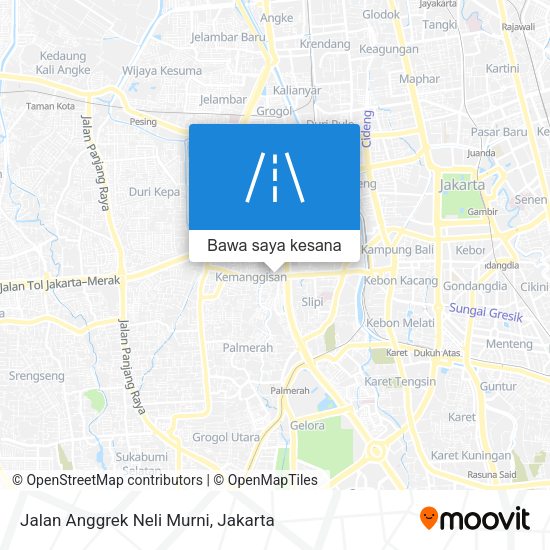 Peta Jalan Anggrek Neli Murni