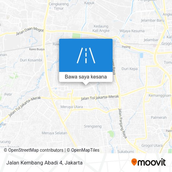 Peta Jalan Kembang Abadi 4