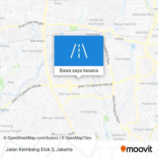 Peta Jalan Kembang Elok 3