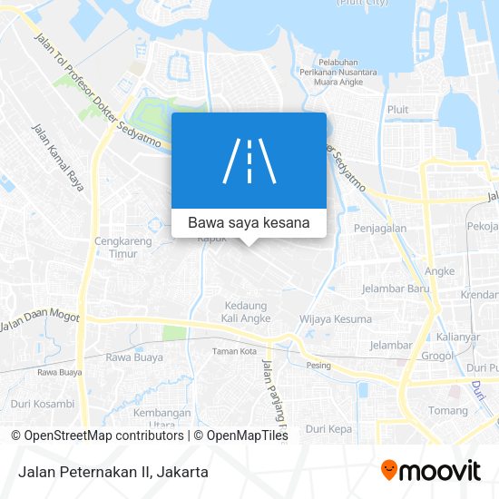 Peta Jalan Peternakan II
