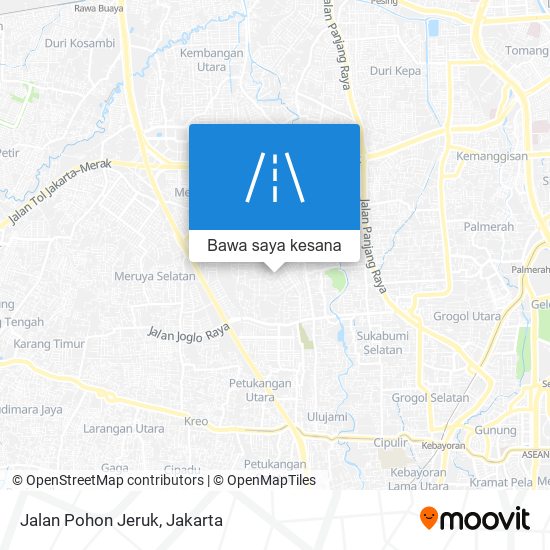 Peta Jalan Pohon Jeruk