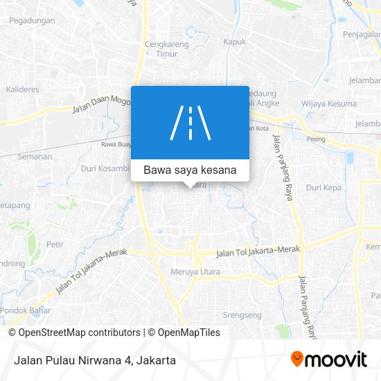 Peta Jalan Pulau Nirwana 4