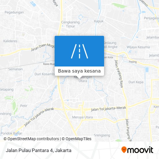 Peta Jalan Pulau Pantara 4