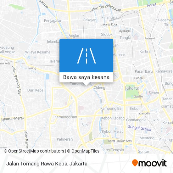 Peta Jalan Tomang Rawa Kepa