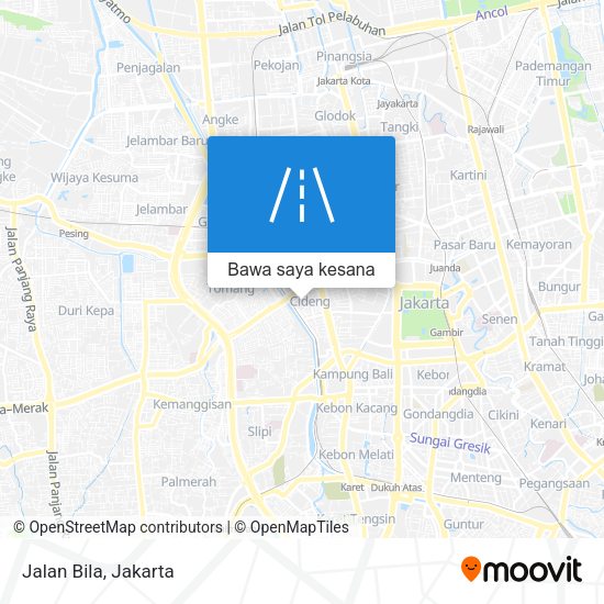 Peta Jalan Bila