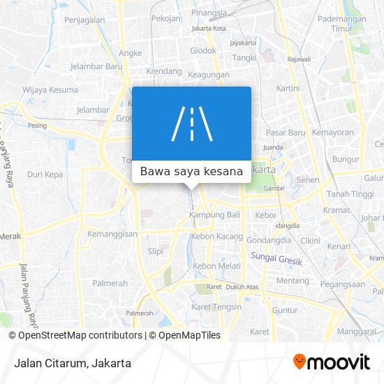 Peta Jalan Citarum