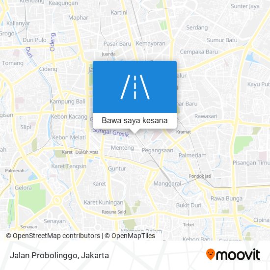 Peta Jalan Probolinggo