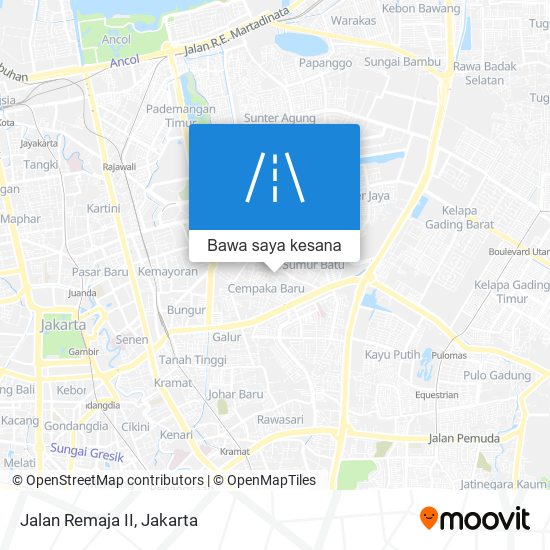 Peta Jalan Remaja II