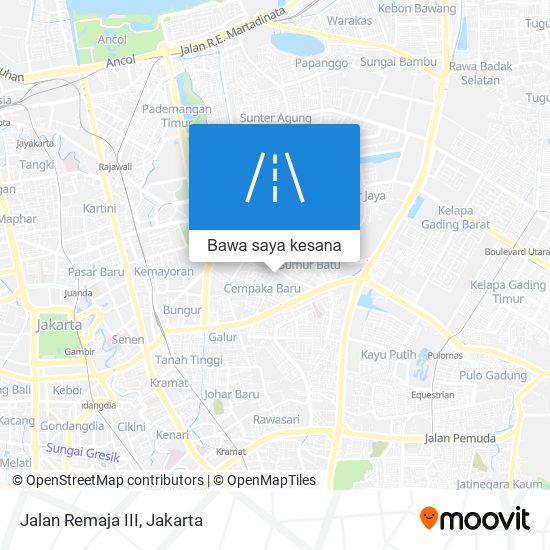 Peta Jalan Remaja III