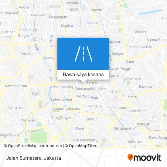 Peta Jalan Sumatera