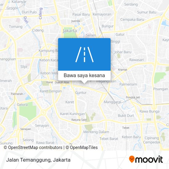 Peta Jalan Temanggung