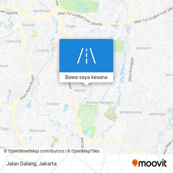 Peta Jalan Dalang