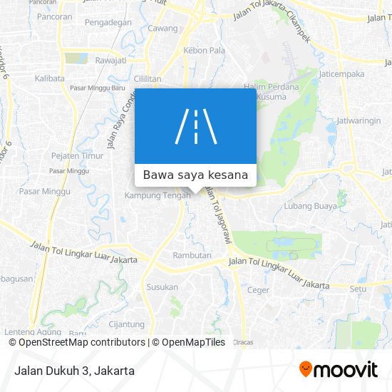 Peta Jalan Dukuh 3