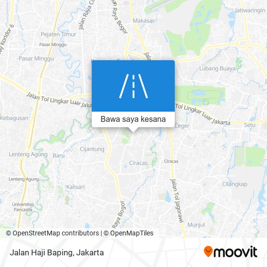 Peta Jalan Haji Baping