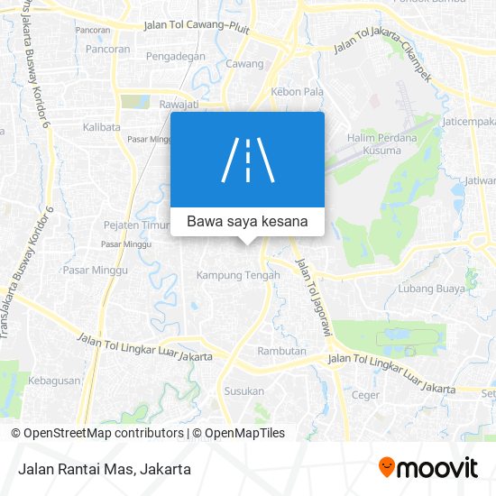 Peta Jalan Rantai Mas