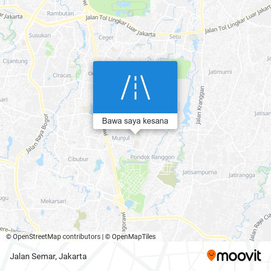 Peta Jalan Semar