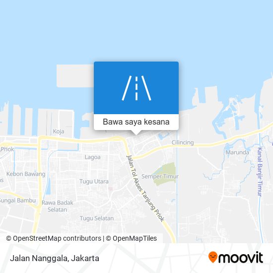 Peta Jalan Nanggala