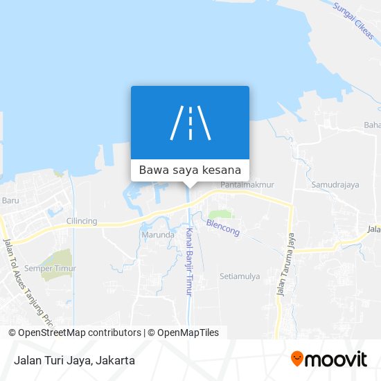 Peta Jalan Turi Jaya