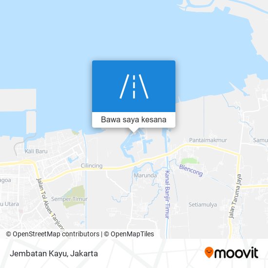 Peta Jembatan Kayu